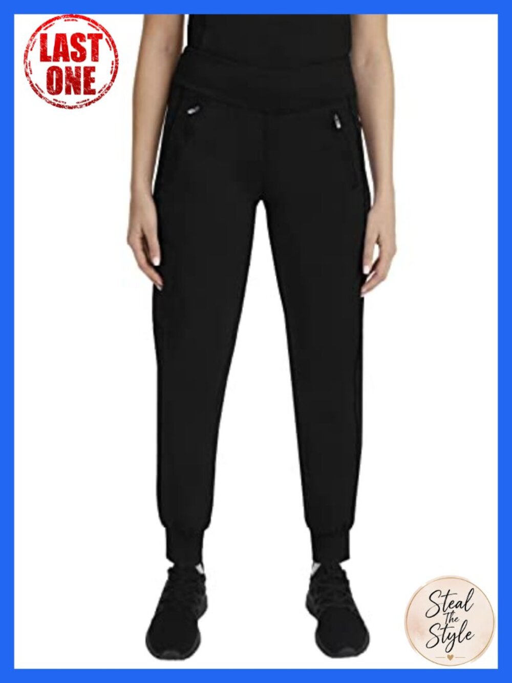 Women's Jogger Scrub Pants 6 Pocket Medical Healthcare Uniform